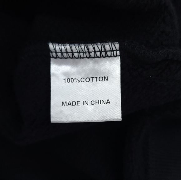 Club Paradise Hoodie A Midnight Romance Black Embroidered Heavyweight Size L - Picture 6 of 6